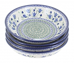 Blue Tulip 4 Piece Large Salad Bowl Set